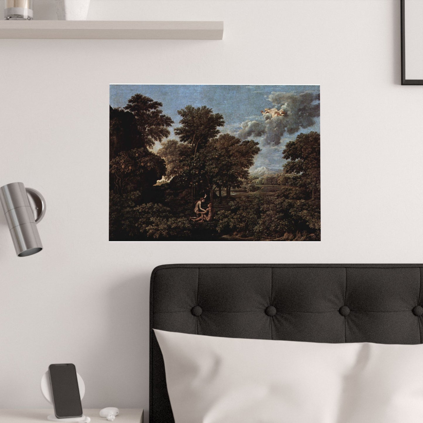 Satin Poster Only - Le Printemps - Spring - The Earthly Paradise by Nicolas Poussin