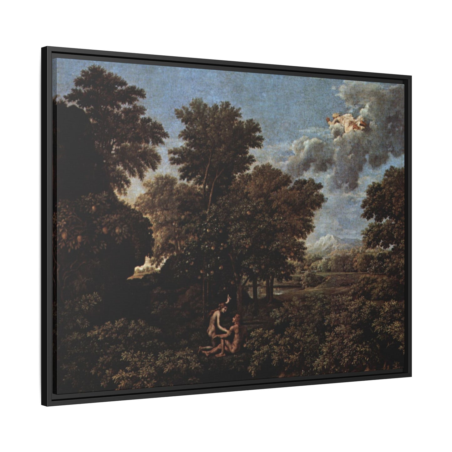 Canvas Framed Print Art - Le Printemps by Pierre-Auguste Cot