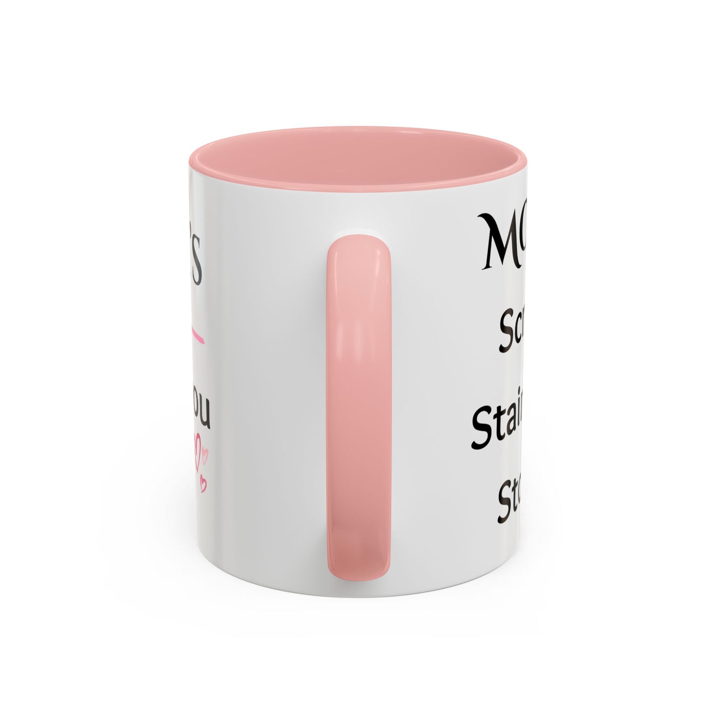 Cozy Accent Coffee Mug, 8 colors | Perfect Gift for Mom or Nurses, facing her it says, “Thank you Mom”