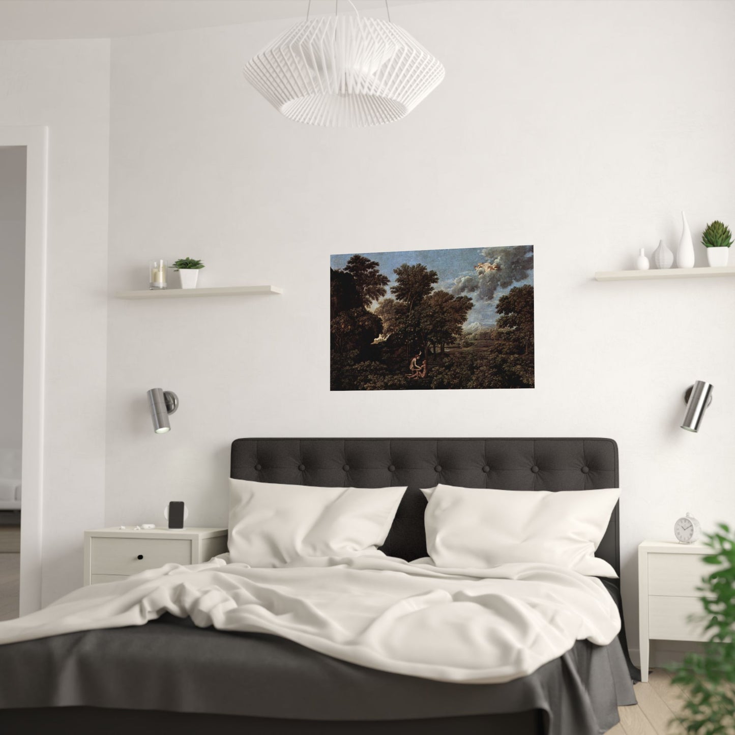 Satin Poster Only - Le Printemps - Spring - The Earthly Paradise by Nicolas Poussin