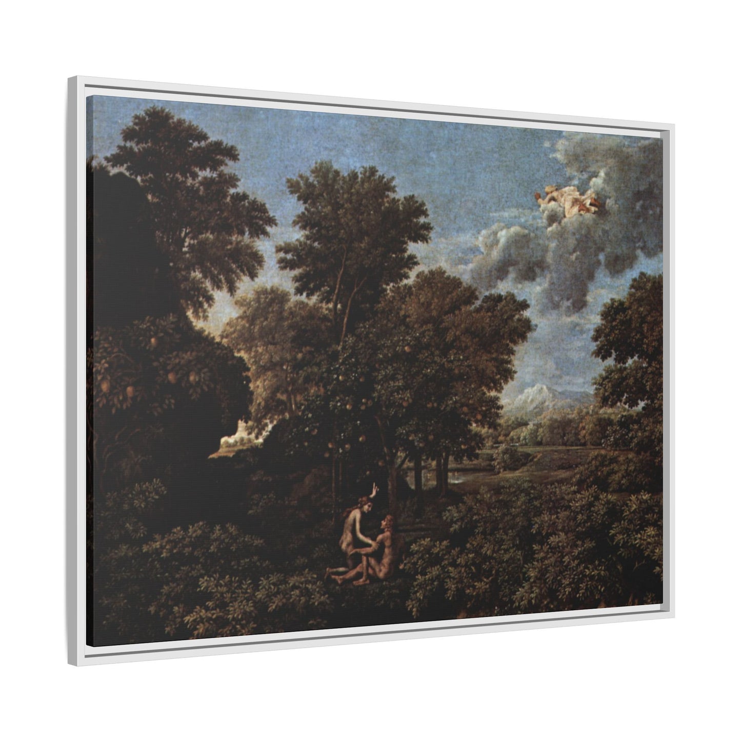 Canvas Framed Print Art - Le Printemps by Pierre-Auguste Cot