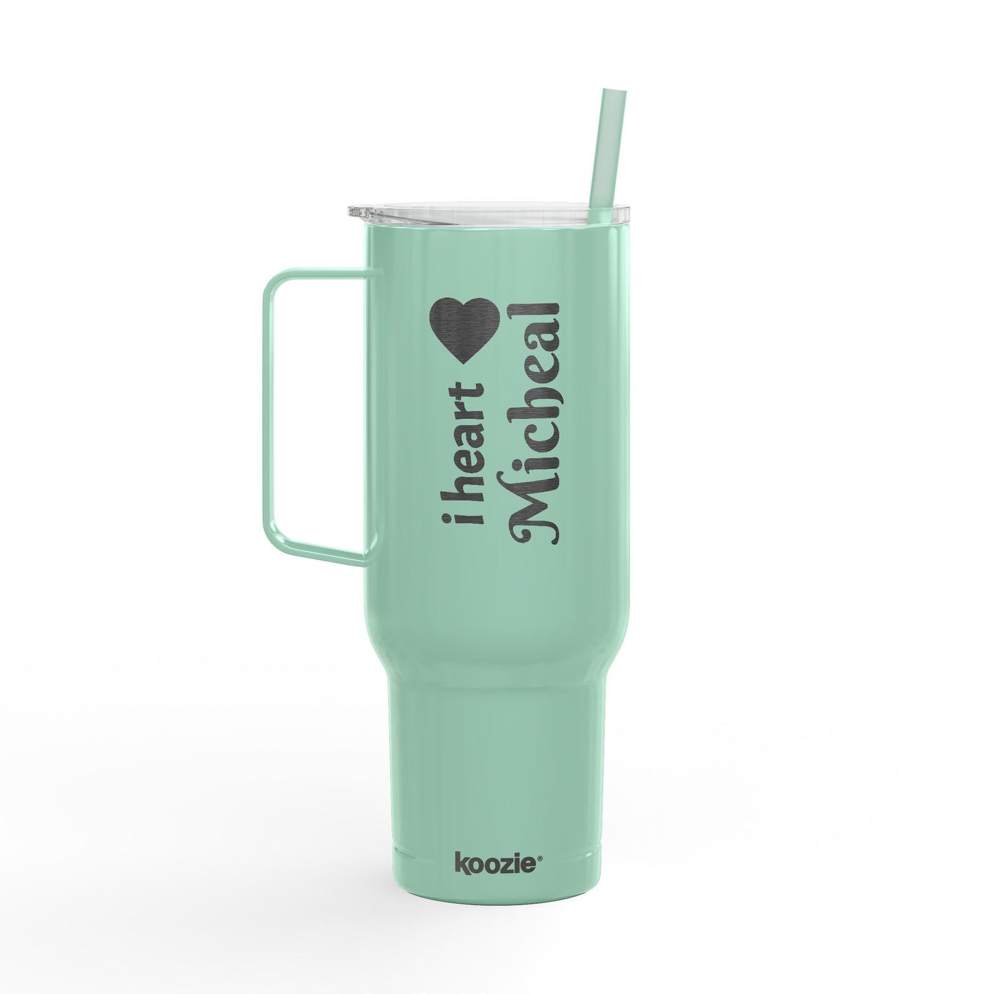 Engraved Personalized Their name on Insulated Tumbler, Both sides Custom Engraved 40oz Drinkware Gift for Him/Her, Birthday, Travel Mug