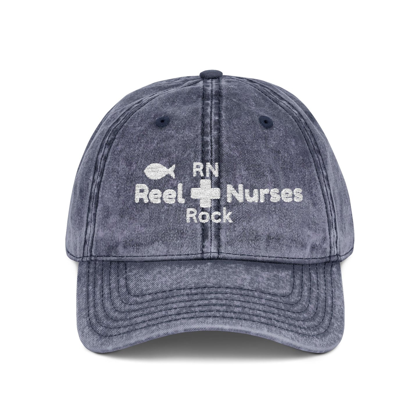 Embroidered Vintage Cap, Red Nurse Baseball Style Hat for RN Gifts and Healthcare Workers, Mommy Hugs Embroidery
