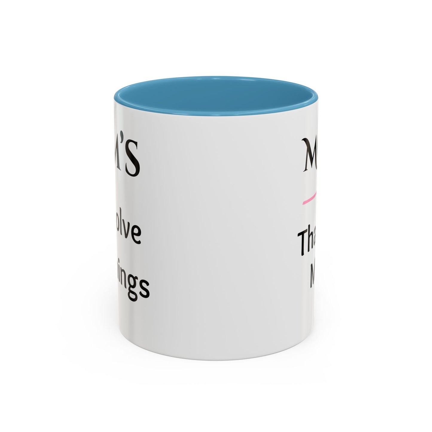 Cozy Accent Coffee Mug, 8 colors | Perfect Gift for Mom, saying, “Hugs solve most problems”, and a Thank you message face her!