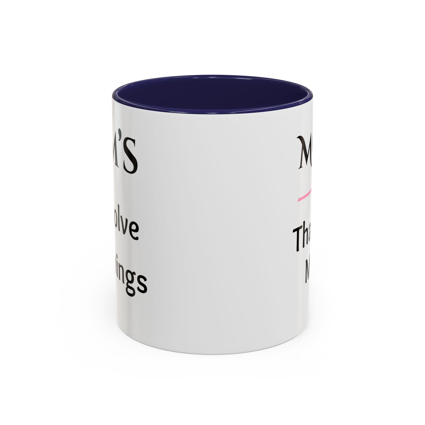 Cozy Accent Coffee Mug, 8 colors | Perfect Gift for Mom, saying, “Hugs solve most problems”, and a Thank you message face her!