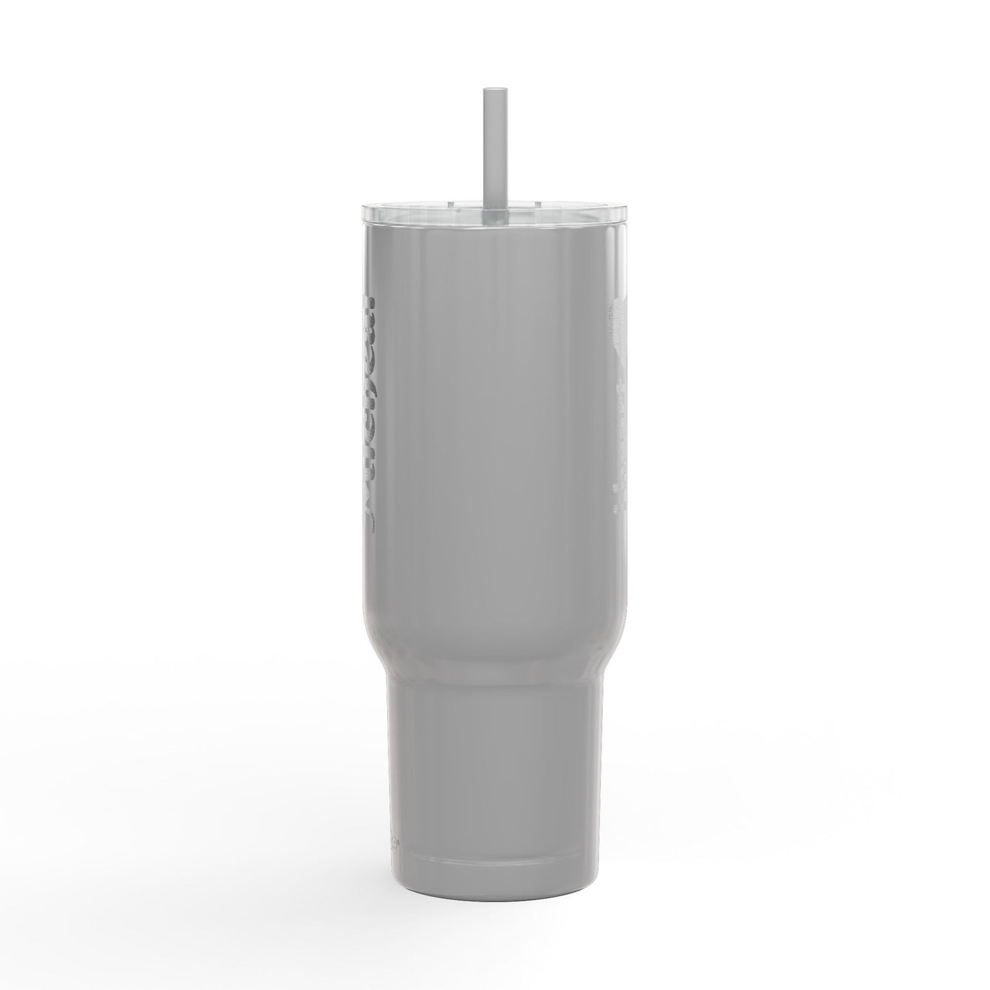 Engraved Personalized Their name on Insulated Tumbler, Both sides Custom Engraved 40oz Drinkware Gift for Him/Her, Birthday, Travel Mug