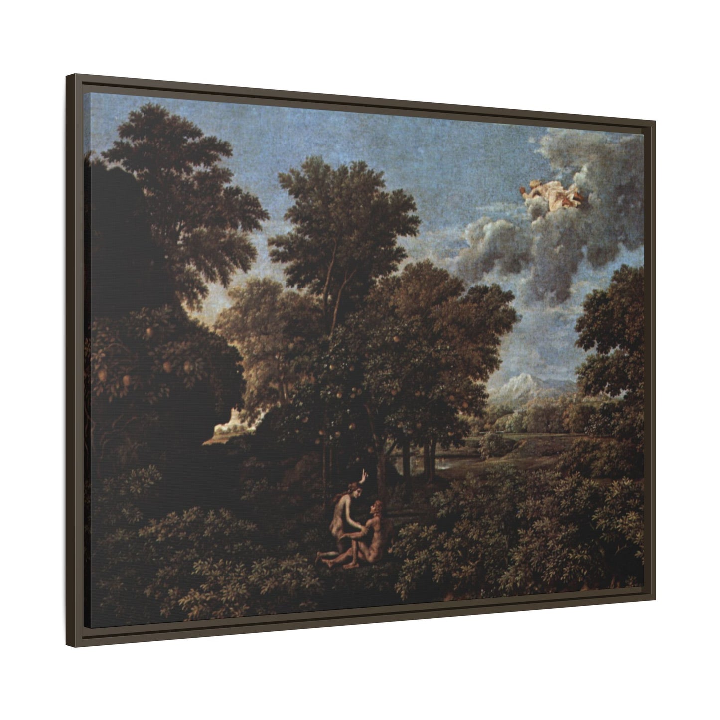 Canvas Framed Print Art - Le Printemps by Pierre-Auguste Cot