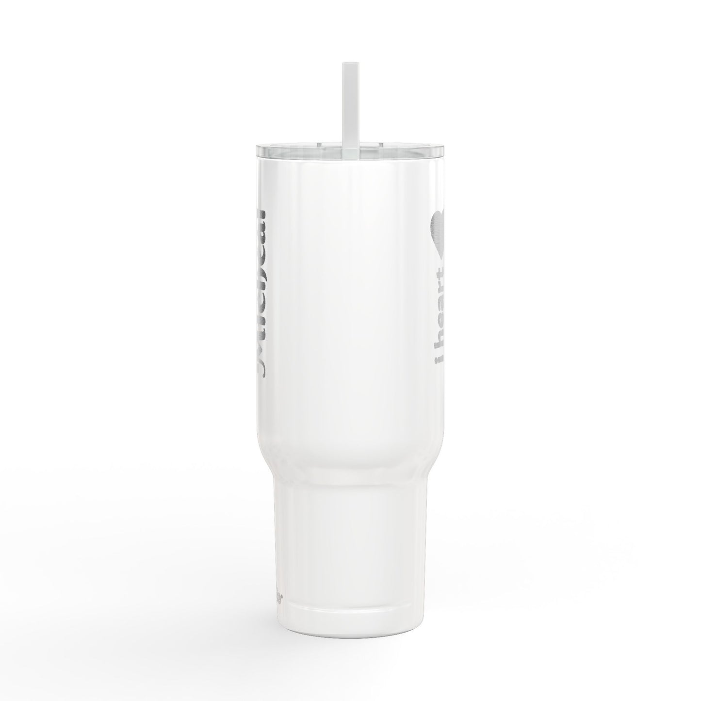 Engraved Personalized Their name on Insulated Tumbler, Both sides Custom Engraved 40oz Drinkware Gift for Him/Her, Birthday, Travel Mug