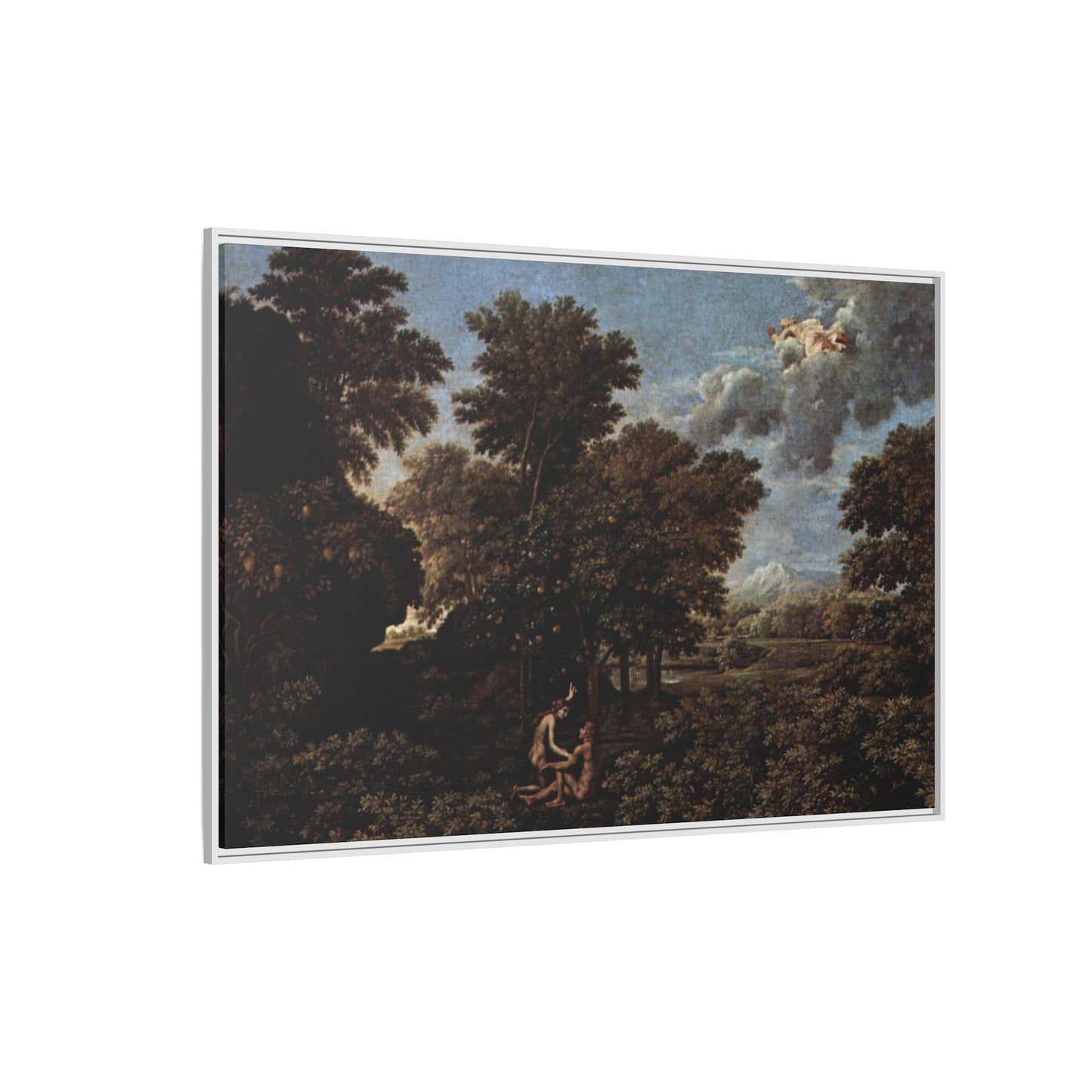 Canvas Framed Print Art - Le Printemps by Pierre-Auguste Cot