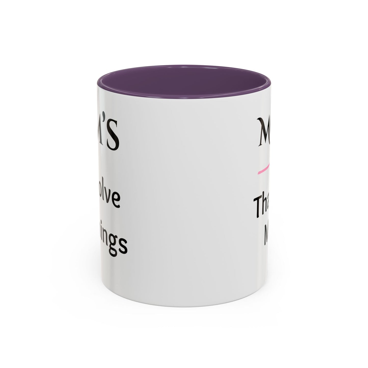 Cozy Accent Coffee Mug, 8 colors | Perfect Gift for Mom, saying, “Hugs solve most problems”, and a Thank you message face her!