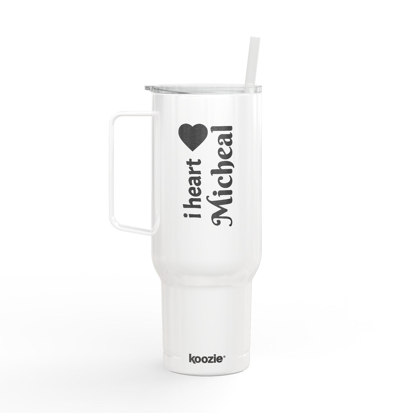 Engraved Personalized Their name on Insulated Tumbler, Both sides Custom Engraved 40oz Drinkware Gift for Him/Her, Birthday, Travel Mug