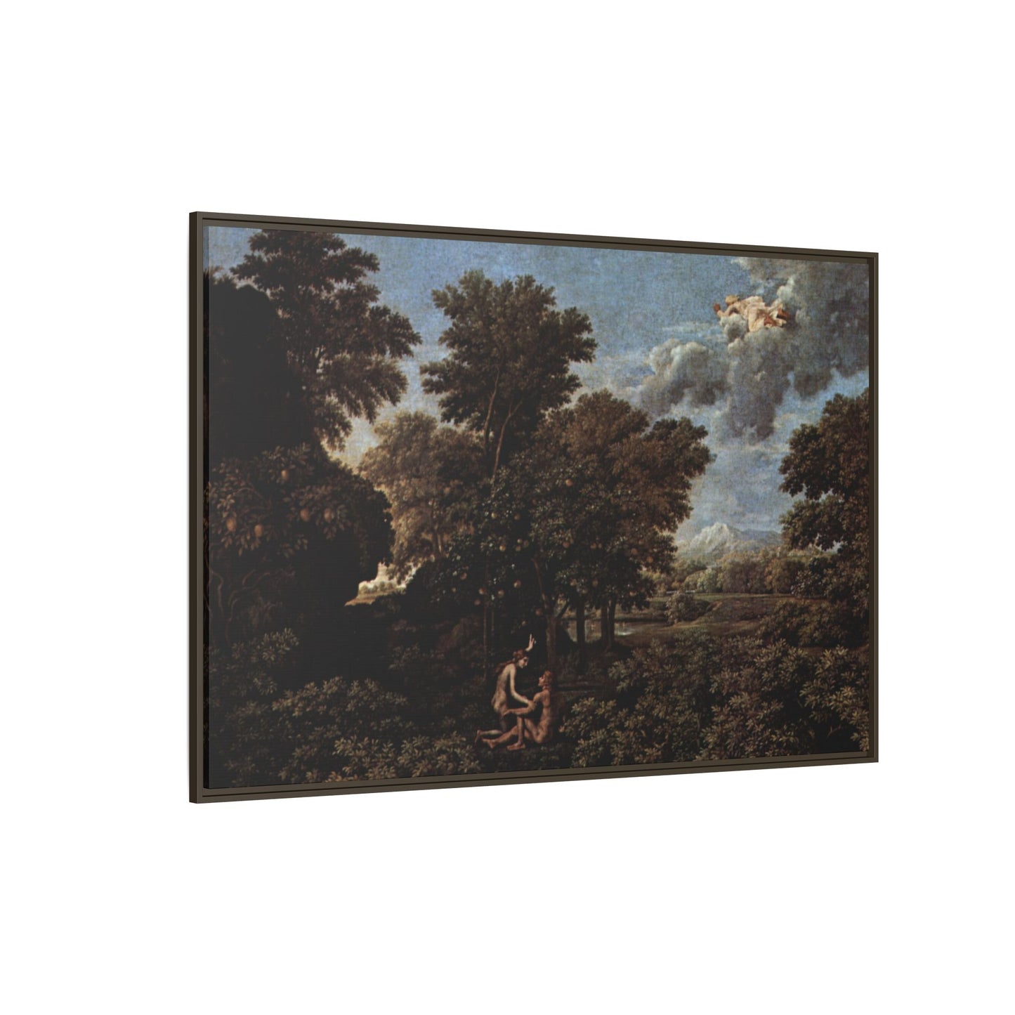Canvas Framed Print Art - Le Printemps by Pierre-Auguste Cot