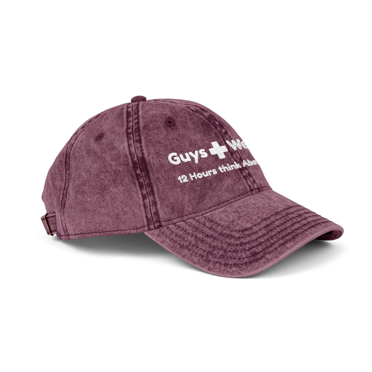 Nurses Rock 12 Hours, Vintage Red Nurse Baseball Style Cap with Mommy Hugs Embroidery on the back, perfect for RN Gifts, Medical Headwear