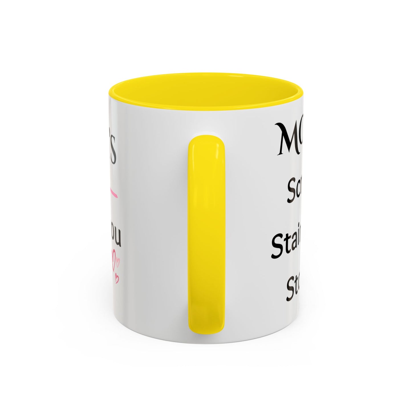 Cozy Accent Coffee Mug, 8 colors | Perfect Gift for Mom or Nurses, facing her it says, “Thank you Mom”