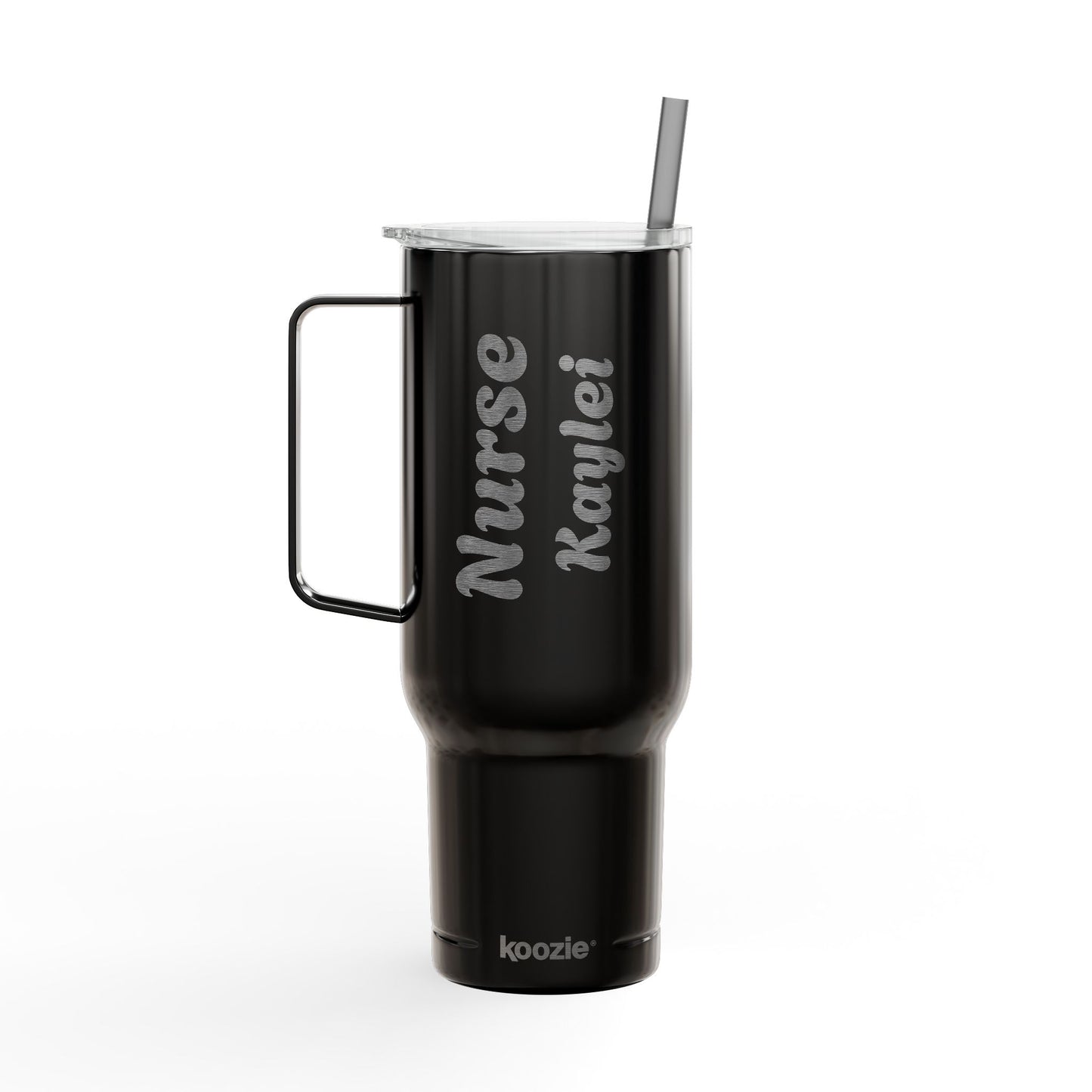Personalized 40oz Insulated Tumbler for Nurses, Custom Engraved Drinkware, Gift for Healthcare Workers, Travel Mug for Hot/Cold Beverages, Custom Engraved Insulated Tumbler