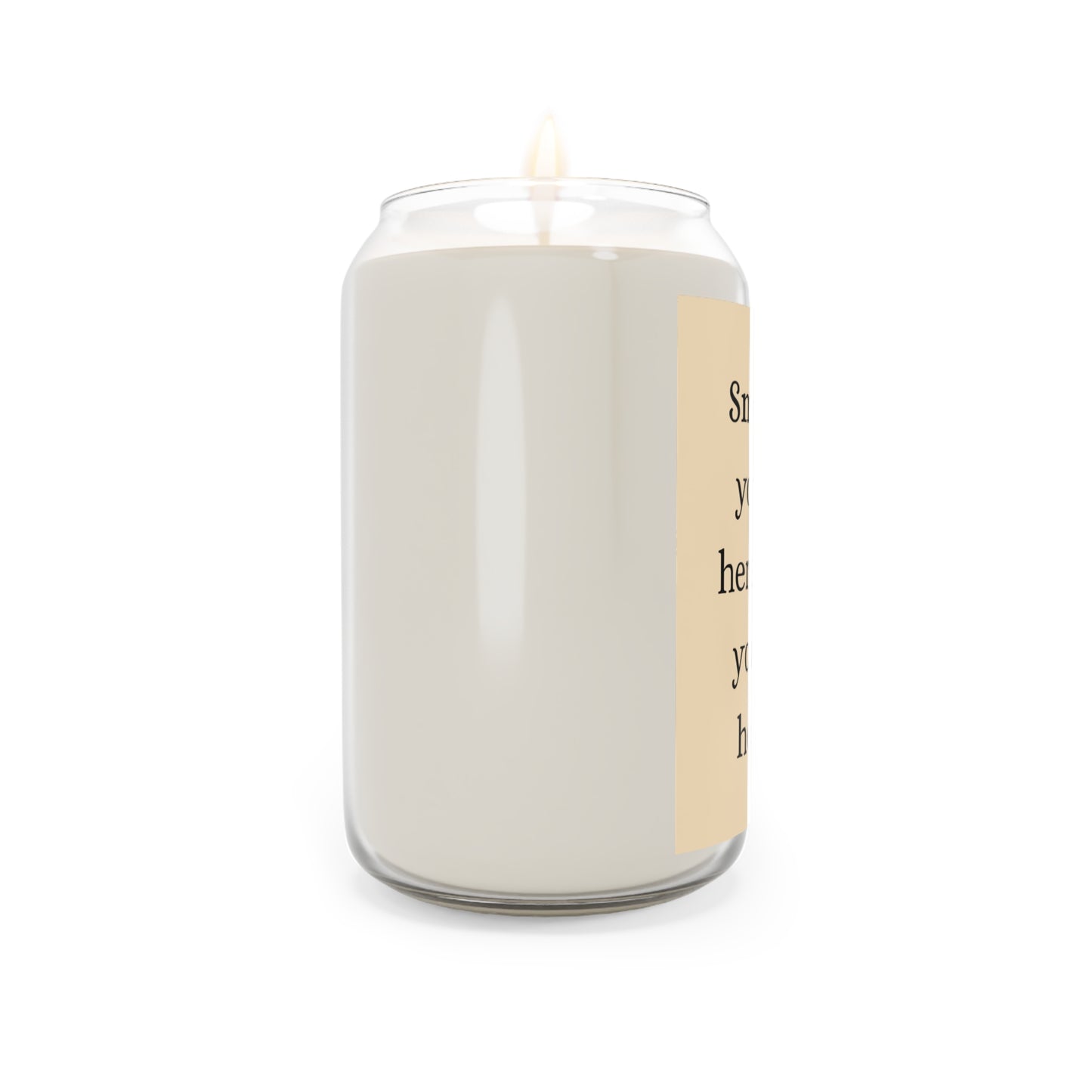 Personalized Message Candle 13.75 oz - Scented Candle