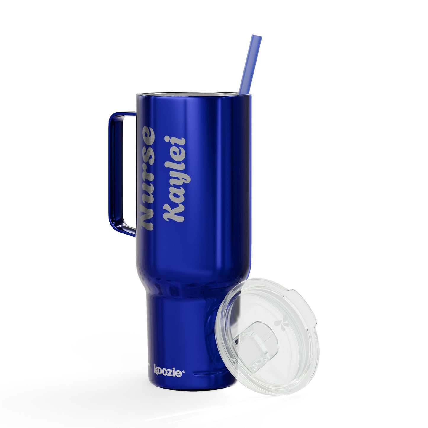 Personalized 40oz Insulated Tumbler for Nurses, Custom Engraved Drinkware, Gift for Healthcare Workers, Travel Mug for Hot/Cold Beverages, Custom Engraved Insulated Tumbler