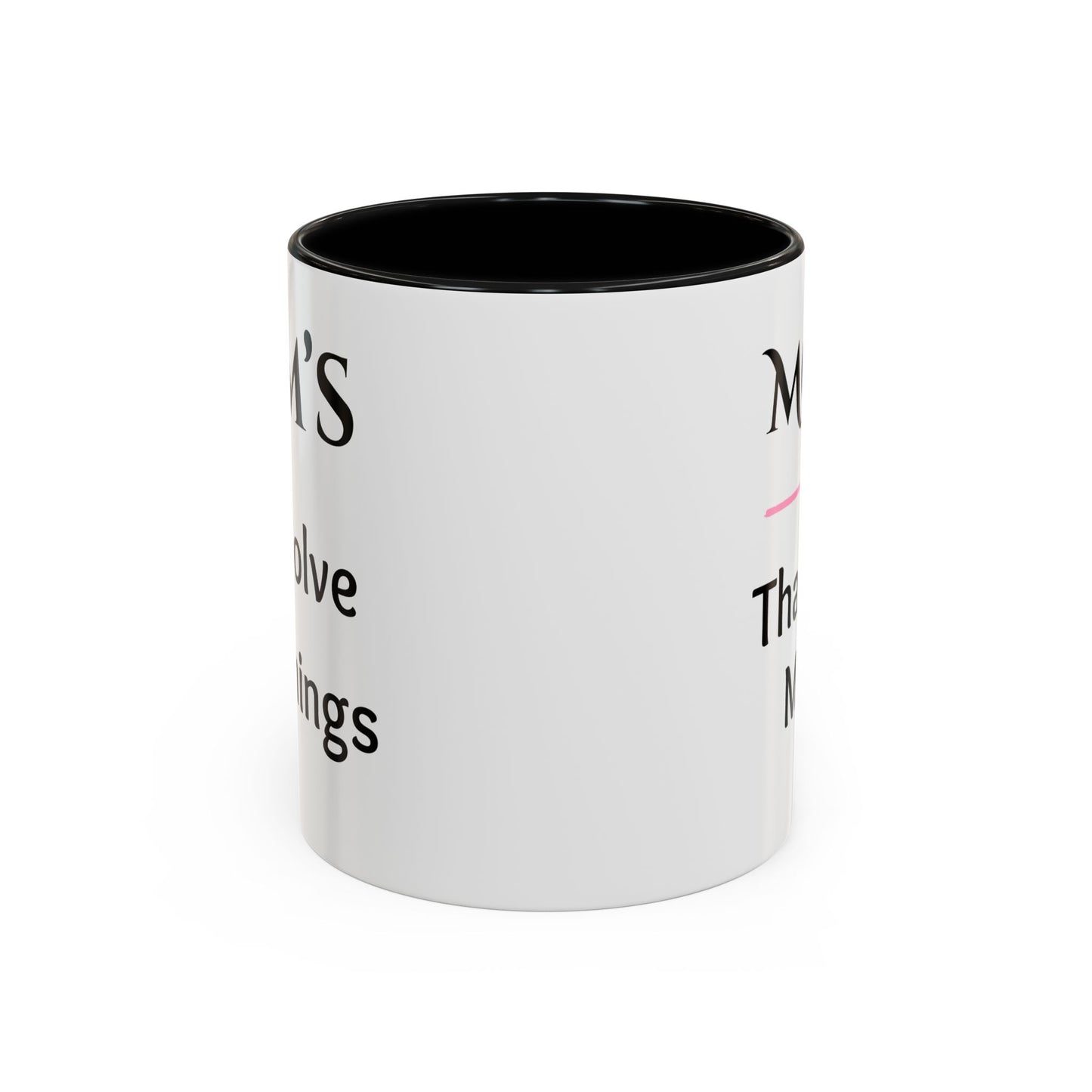 Cozy Accent Coffee Mug, 8 colors | Perfect Gift for Mom, saying, “Hugs solve most problems”, and a Thank you message face her!