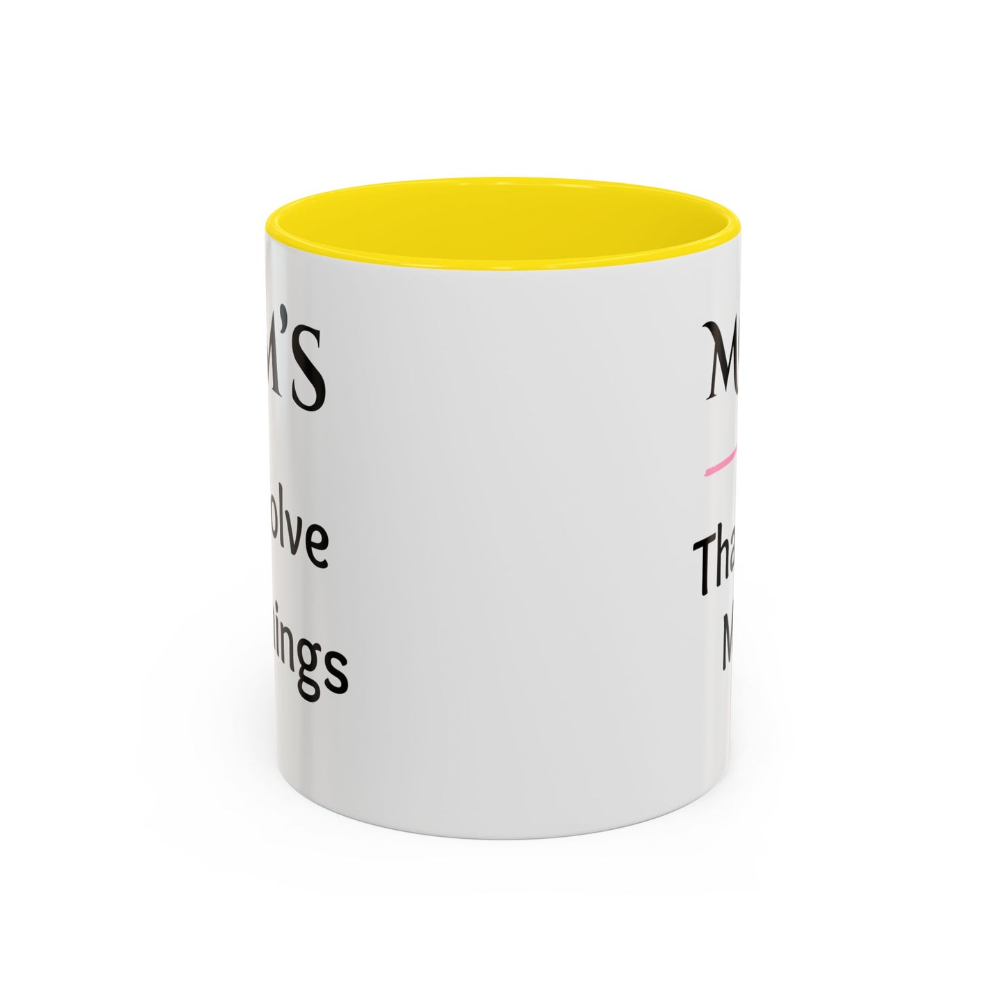 Cozy Accent Coffee Mug, 8 colors | Perfect Gift for Mom, saying, “Hugs solve most problems”, and a Thank you message face her!