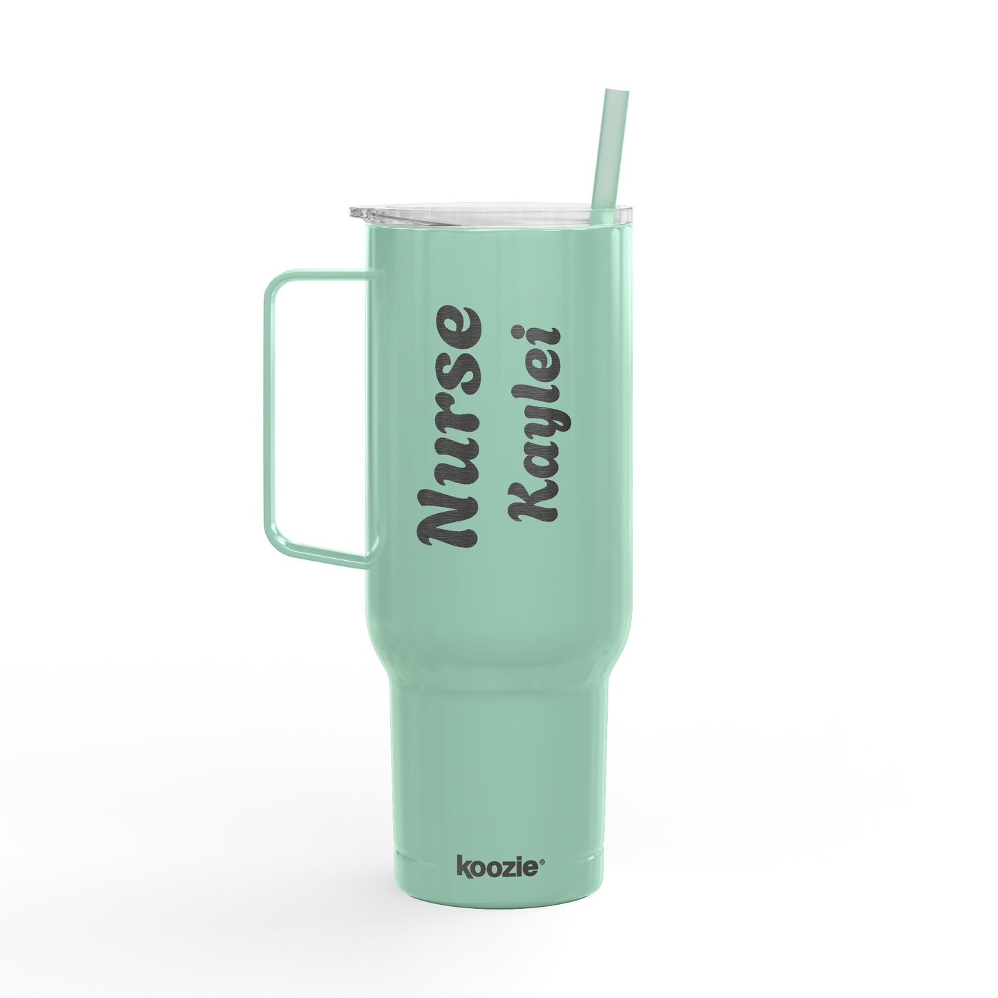 Personalized 40oz Insulated Tumbler for Nurses, Custom Engraved Drinkware, Gift for Healthcare Workers, Travel Mug for Hot/Cold Beverages, Custom Engraved Insulated Tumbler