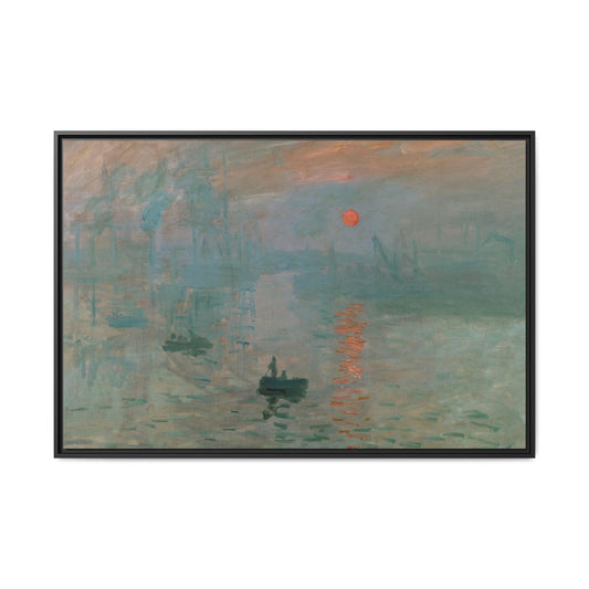 Canvas Print - Claude Monet Impression Sunrise