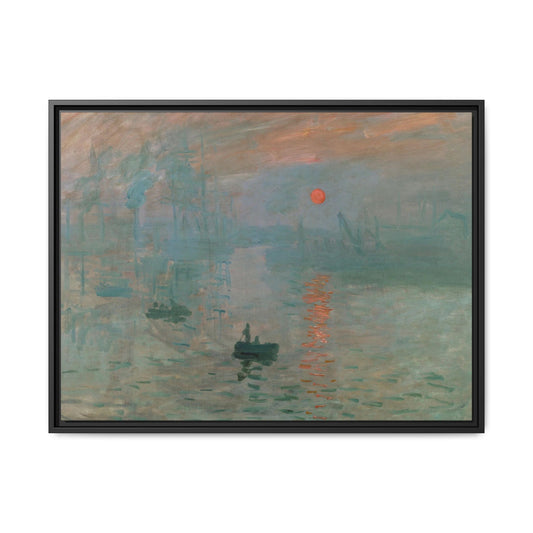 Canvas Print - Claude Monet Impression Sunrise